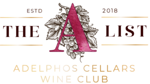 Adelphos Cellars "A" List Wine Club logo